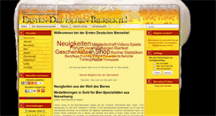 Desktop Screenshot of biersekte.de